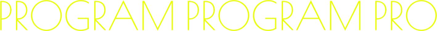 PROGRAM